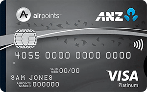 ANZ Airpoints Visa Platinum Credit Card