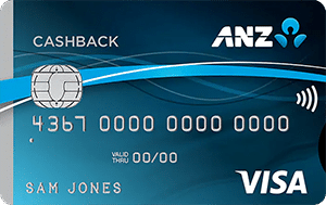 ANZ Cashback Visa Credit Card