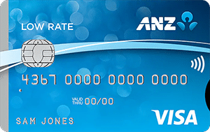 ANZ Low Rate Visa Credit Card