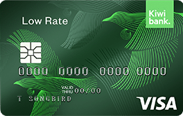 Kiwibank Low Rate Credit Card