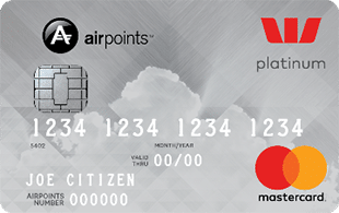 Westpac Airpoints Platinum Mastercard