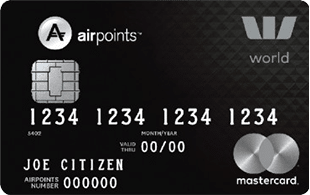 Westpac Airpoints World Mastercard